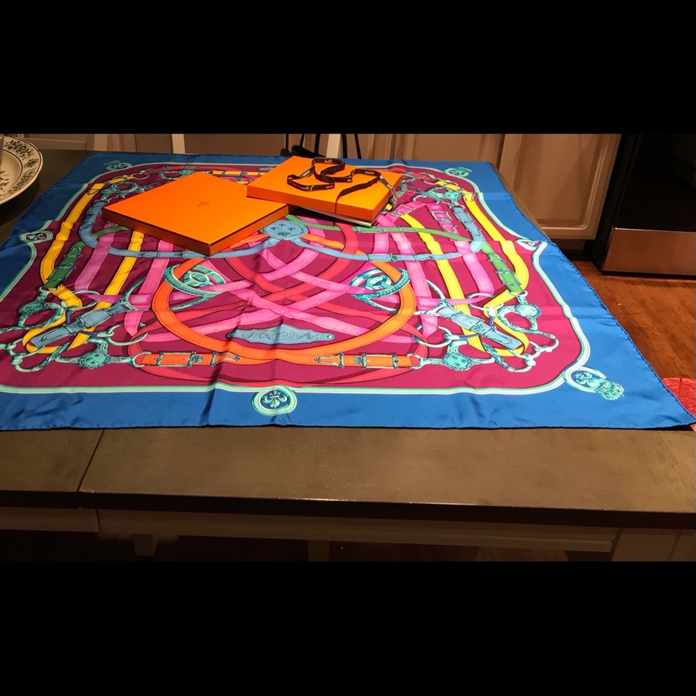 Hermès large scarf